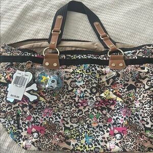 tokidoki Floral Print Handbag